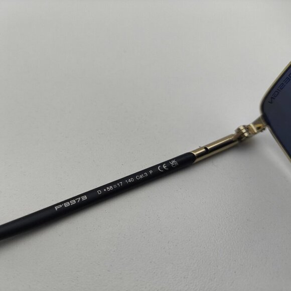 ?️Made in Italy! Porsche Design P8973 Titanium Sunglasses 58/17 140 /EUM116?️ main image 10